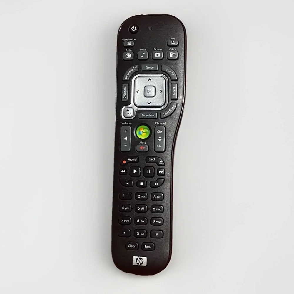 HP TouchSmart Media Center Remote 643685-001 Windows‎ PC Black Open Box